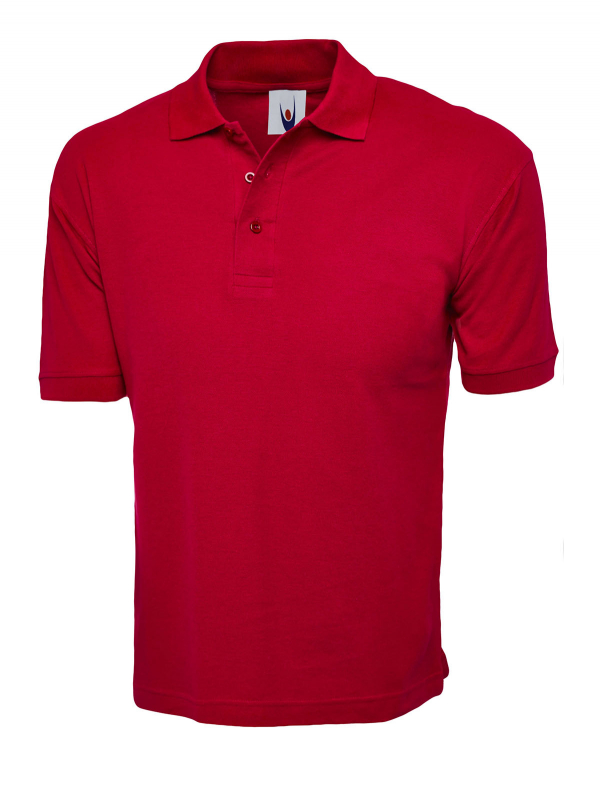 UC112 Polo-Shirt mit Brust und Rückenstick